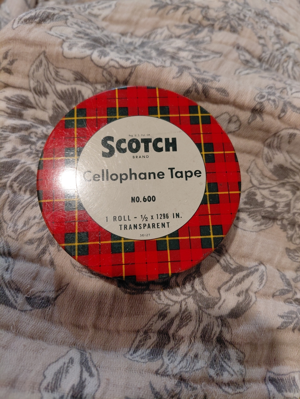 Vintage Scotch Brand Tape Tin